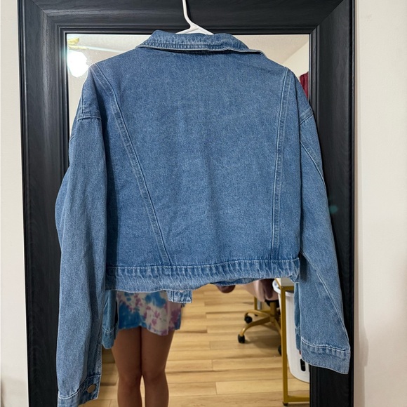 Embellish Fringe Denim Jacket - Picture 5 of 5